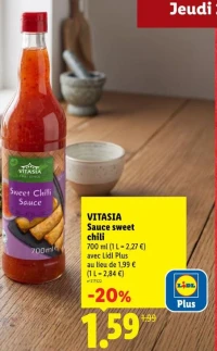 VITASIA Sauce sweet chili