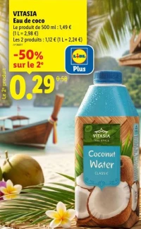 VITASIA Eau de coco