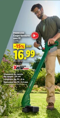 Coupe-bordures sans fil