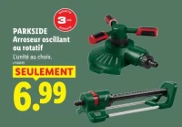 PARKSIDE Arroseur oscillant ou rotatif