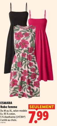 Robe femme ESMARA