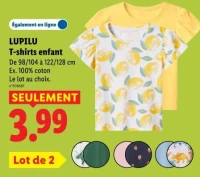 T-shirts enfant