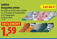 Socquettes enfant