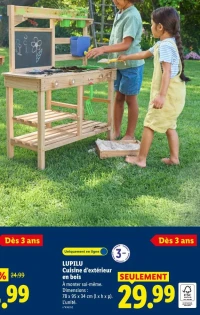 Cuisine d'extérieur en bois