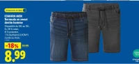 Bermuda en sweat denim homme ESMARA MEN