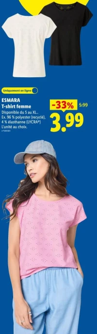 T-shirt femme
