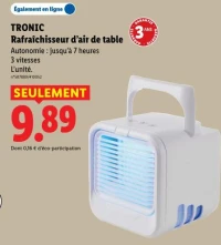 Rafraîchisseur d'air de table
