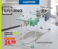 Étendoir à linge LIVARNO home