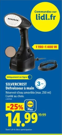 Défroisseur à main SILVERCREST