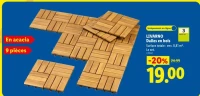LIVARNO Dalles en bois