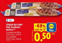 Pâte feuilletée épaisse