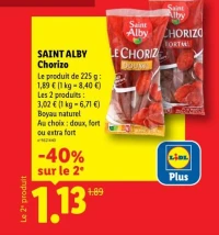SAINT ALBY Chorizo