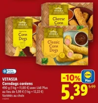 Corndogs coréens