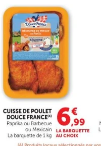 CUISSE DE POULET DOUCE FRANCE
