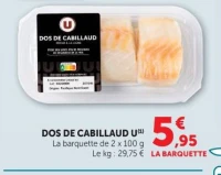 DOS DE CABILLAUD U(1)