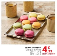 12 MACARONS