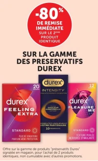 durex gamme des preservatifs durex