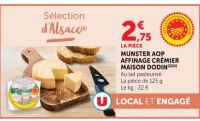 MUNSTER AOP AFFINAGE CRÉMIER MAISON DODIN