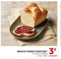 BRIOCHE TRESSEE TRADITION