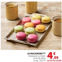 12 MACARONS