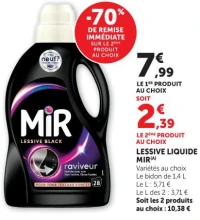 LESSIVE LIQUIDE MIR
