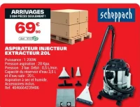 ASPIRATEUR INJECTEUR EXTRACTEUR 20L
