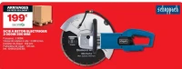 SCIE A BETON ELECTRIQUE 3 000W 350 MM