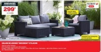 SALON DE JARDIN "MOOREA" 5 PLACES ALLIBERT by KETER