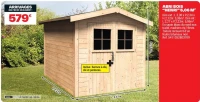 ABRI BOIS "HENRI" 5,06 M²
