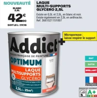 LAQUE MULTI-SUPPORTS GLYCERO 2,5L