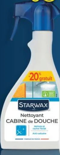 Nettoyant CABINE DE DOUCHE STARWAX