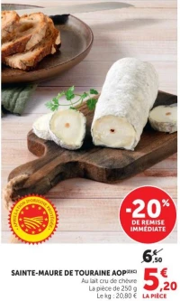 SAINTE-MAURE DE TOURAINE AOP