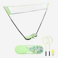 Kit Filet de Badminton Fun Set 3 Mètres - Vert Feuille Decathlon