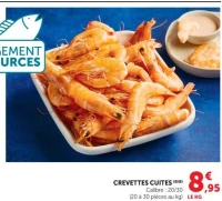 CREVETTES CUITES