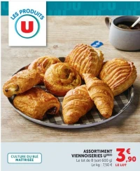 ASSORTIMENT VIENNOISERIES U