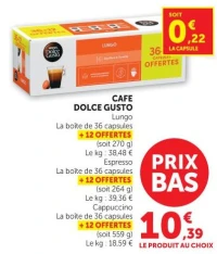 CAFE DOLCE GUSTO Lungo