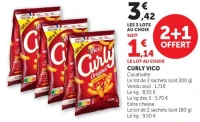 CURLY VICO Cacahuète