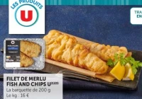 FILET DE MERLU FISH AND CHIPS U