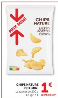 CHIPS NATURE PRIX MINI