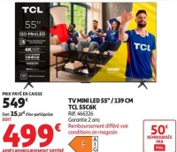 TV MINI LED 55" / 139 CM TCL 55C6K