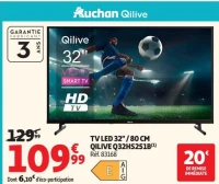 TV LED 32" / 80 CM QILIVE Q32HS251B(1)