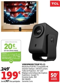 VIDEOPROJECTEUR TCL C1
