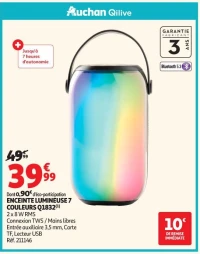 ENCEINTE LUMINEUSE 7 COULEURS Q1832(1)