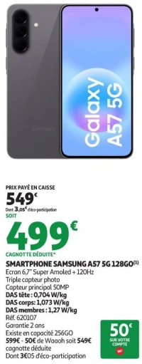 SMARTPHONE SAMSUNG A57 5G 128GO(1)