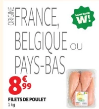 FILETS DE POULET