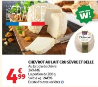 CHEVROT AU LAIT CRU SÈVRE ET BELLE