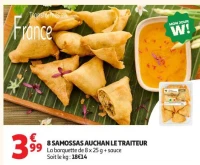 8 SAMOSSAS AUCHAN LE TRAITEUR