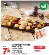 ASSORTIMENT DE PETITS FOURS SUCRÉS
