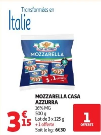 MOZZARELLA CASA AZZURRA