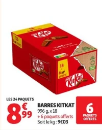 BARRES KITKAT